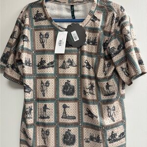 Graphic Print Short Sleeve Tee